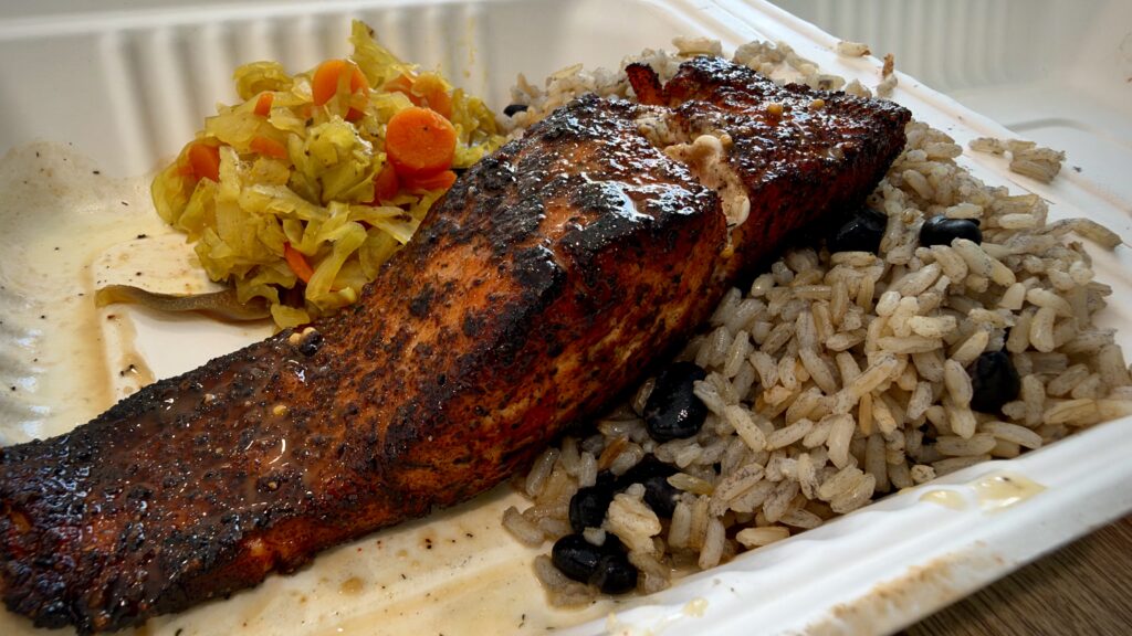 Kiss-me Salmon Kiss-Me Salmon from Island Eats in Colonial Beach VA